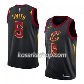Dres Cleveland Cavaliers JR Smith 5 Nike 2017-18 Crna Swingman